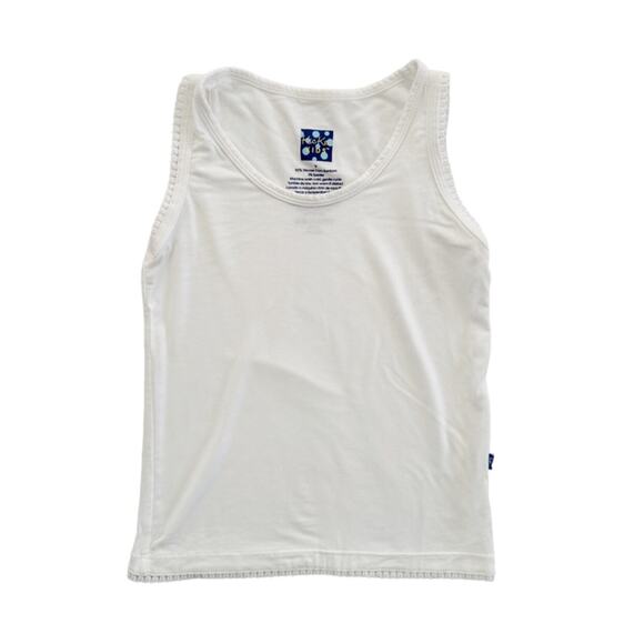 Kickee Pants Bamboo Scalloped Tank Top Bundle Size 6 - Picture 2 of 6